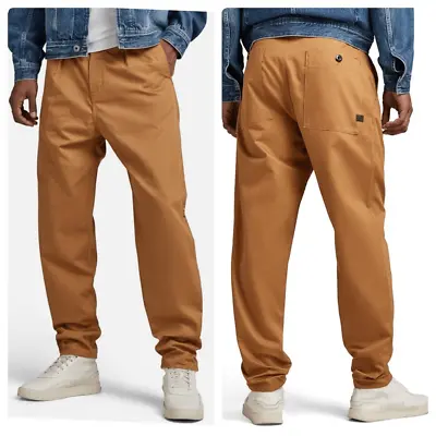 G-Star Raw Men's Worker Chino Relaxed Sz 34x30 Tan (j903) • $65