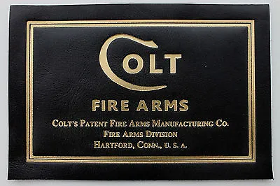 PISTOL GUN PRESENTATION CUSTOM DISPLAY CASE BOX LABEL For COLT 1911 Government • $65