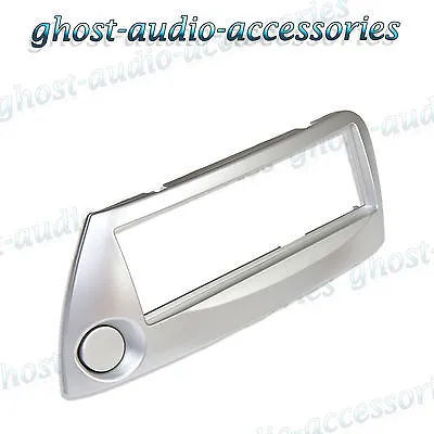 Ford KA Silver Single DIN Car CD Stereo Radio Facia Fascia Adaptor Surround • £6.48