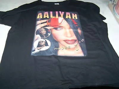Vintage Aaliyah Rap Tee T Shirt Hip Hop • $25