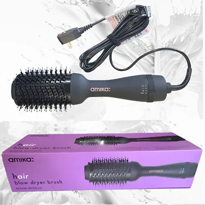 Amika 2-in-1 Hair Blow Dryer Brush Professional Hair Styling Tool • $43.99