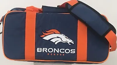 Broncos 2 Ball Shoulder Tote Bowling Bag • $42.25