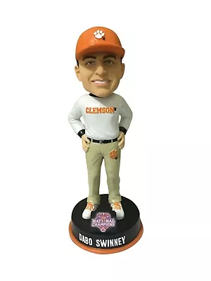 Clemson Tigers Dabo Swinney 2016 National Champions Bobblehead NCAA • $25