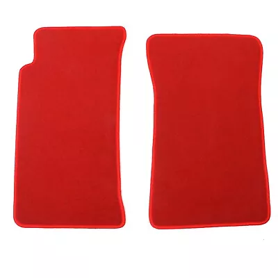 For 90-97 Mazda Miata MX5 RedFloor Mats Carpets Non-slip Front Nylon 2Pcs • $49.99