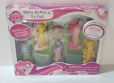 My Little Pony Mini Bubble Baths Set NEW Sealed 2012 • $15