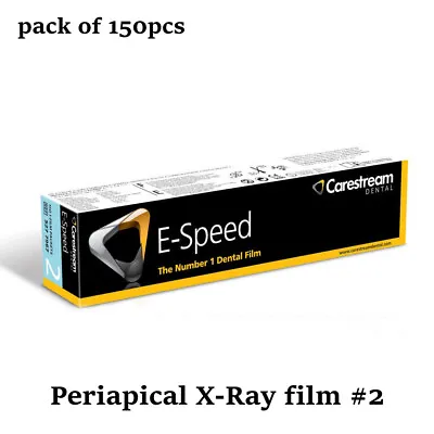 Periapical X-Ray Film Kodak Carestream E-speed #2  150pcs Box • $105