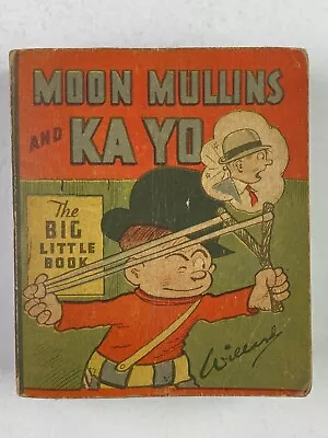 BIG LITTLE BOOK Moon Mullins & Ka Yo 1933 Whitman Pub Soft Cover • $19.99