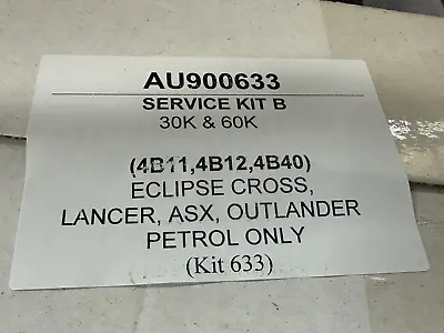 Mitsubishi Service Kit AU900633 ZK Outlander Eclipse Cross  Lancer  ASX Petrol • $59