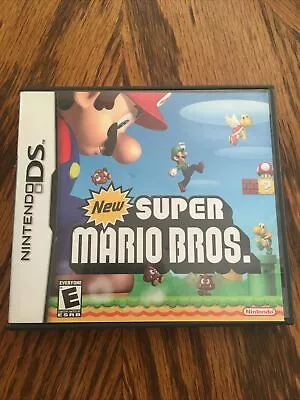 New Super Mario Bros - Nintendo DS - CIB Complete - Manual-Booklet-Tested Works • $26