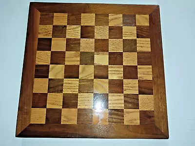 Large Vintage Wooden Checker Chess Board • $65