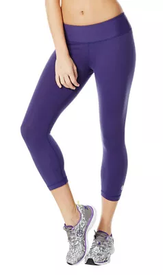 Zumba Perfect Capri Leggings - Starry Sky Purple ~ XS  S  XL  XXL ~ Free Ship! • £25.05