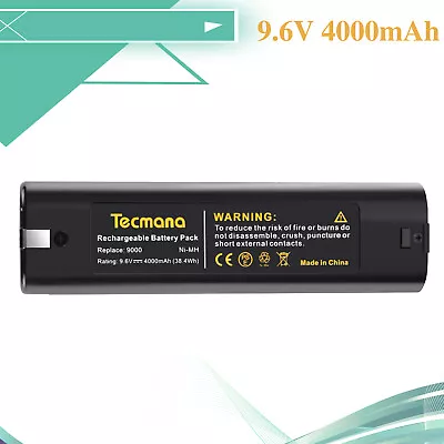 9.6V 4.0Ah Ni-MH Battery For Makita 9600 9002 9000 9001 9033 9034 632007-4 6093D • £22.91