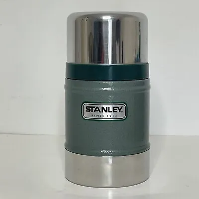 Stanley Classic Stainless Steel Thermos Vacuum Food Jar 17oz Camping Cold Hot • $28