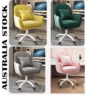 $108.77 • Buy Velvet Home Office Chair Computer Desk Chair Swivel Ergonomic Adjustable Lift