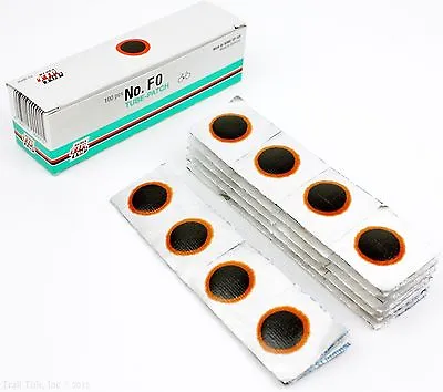 100 Rema Tip Top F0 16mm Round Vulcanizing Bike Tube Repair Patch Patches F0-P  • $20.95