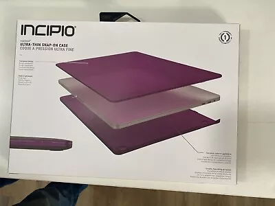 Incipio Feather Hardshell Case For 15  Macbook Pro With Thunderbolt 3 RBY NEW • $14.99