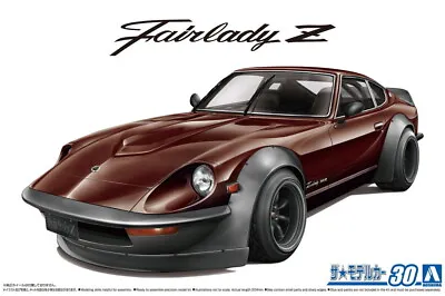 Aoshima 1/24 The Model Car(30)Kit Nissan S30 Fairlady Z Aero Custom Datsun 240ZG • $21.90