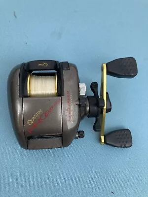 Vintage Quantum PRO EXPRESS 6.2 High Speed Bait-casting Reel Fishing Pole Line • $28.99