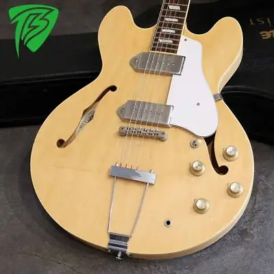 Epiphone Elitist 1965 CASINO NATURAL 2016 Used Electric Guitar • $2272.86