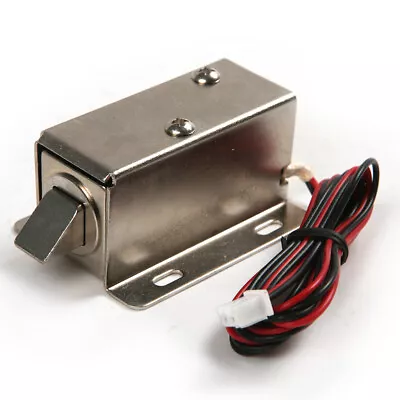 Electronic Latch Lock Catch Door Gate Electric Release Assembly Solenoid DC12V • $13.99