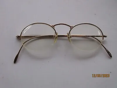 Vintage Wire Rimmed Eyeglasses Japan 145 Perry Ellis • $10