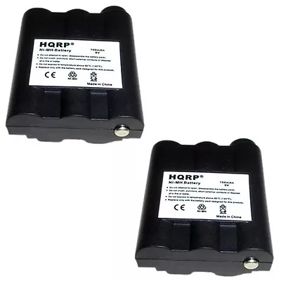 2x HQRP Batteries For MIDLAND GXT-1000 GXT-1050 VP4 Two-Way Radio BATT5R • $19.95