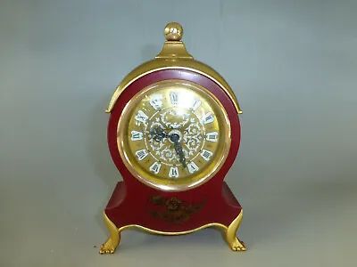 Vintage German Musical Alarm Clock With Reuge Music Box Movement Fully Serviced • $625