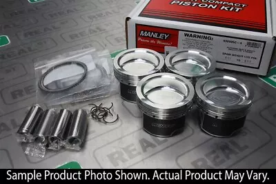 Manley Extreme Forged Pistons For Mazdaspeed 3 MZR 2.3L Disi Turbo 87.75mm 9.5:1 • $816.99