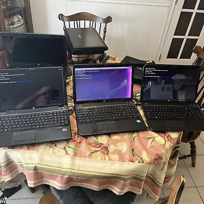 Lot Of 3 Hp Laptops Boot To Bios Parts Or Repair.     Read Add MAKE OFFER • $29