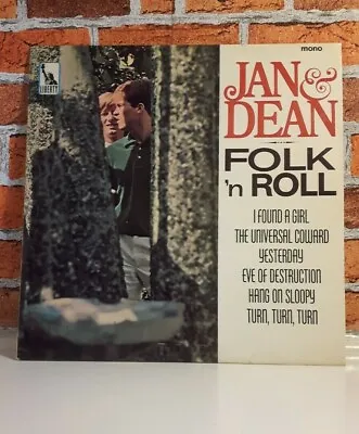 Jan & Dean - Folk 'n Roll Vinyl LP Mono 1966 Liberty LBY 1304 Surf Rock VG/VG+ • £12.99