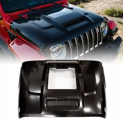 Scoop Vent Hood Scoop Heat Extract For 2018-23 Jeep Wrangler JL Gladiator JT • $999.98