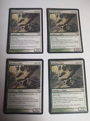 4X MTG Kitchen Finks X4 NM Playset Shadowmoor  • $3.98