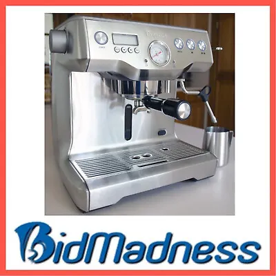 BREVILLE BES920BSS The DYNAMIC DUAL BOILER ESPRESSO COFFEE MACHINE  Ex DISPLAY • $1269