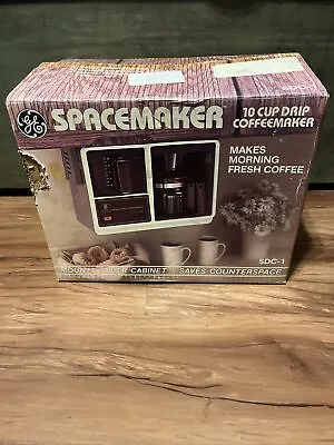 New - GE Spacemaker SDC-1 10 Cup Undercounter Drip Coffee Maker • $160