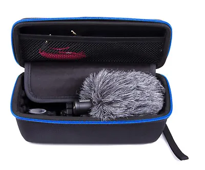 Studio Mic Case Fits Rode Videomicro Compact On-Camera Microphone And Windscreen • $18.99