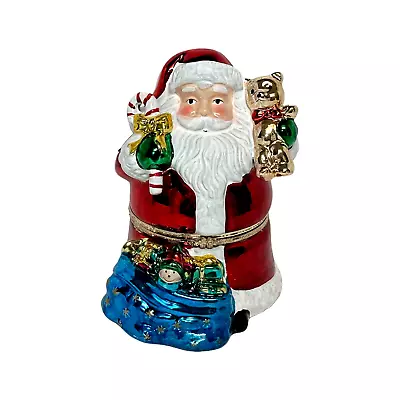 Mr Christmas Holiday Santa Claus Animated Music Box • $29.77