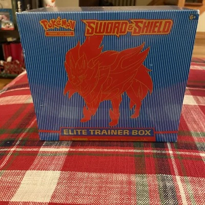 $69.99 • Buy Pokemon Zamazenta Sword And Shield ETB Elite Trainer Box New Mint In Hand