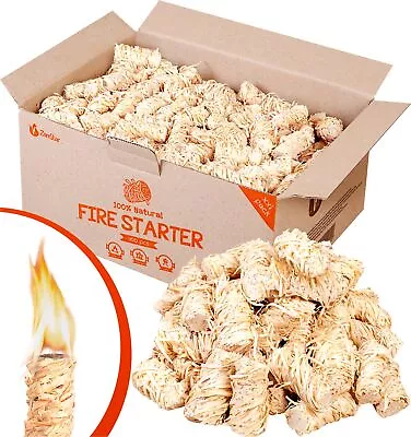 Bbq Fire Starter - Firestarters For Outdoor Fireplace All-Weather Natural Wood • $24.99