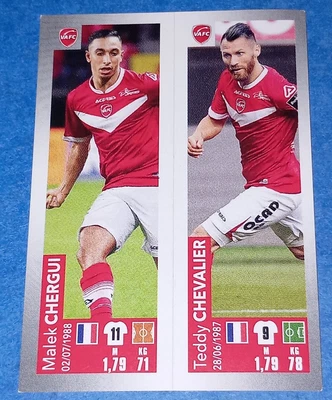 $1.07 • Buy 2019-2020 Panini Football League 2 Malek Chergui Teddy Chevalier Vafc Sticker #562