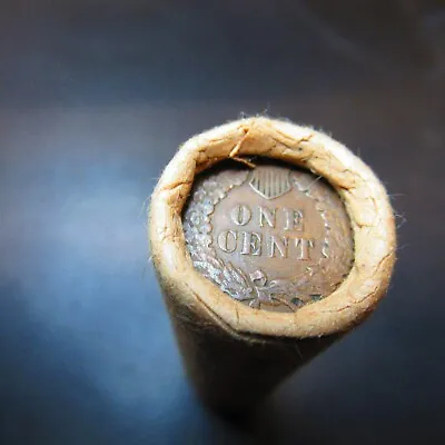 Roll 50 Indian Head Cent Pennies From A Bank Of Montana Coin Lot  R-724 • $120