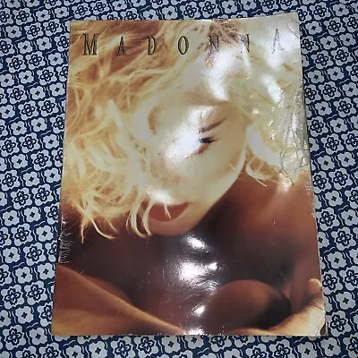 Madonna Concert Program Book From The Blond Ambition Tour 1990 • $25