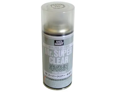 Mr.Hobby B516 Mr.Super Clear Semi-Gloss Clear Spray (170ml) Modeling • £12.73