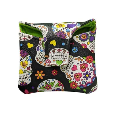 £34.95 • Buy Black Sugar Skull Mallet Putter Cover For Scotty, TaylorMade Spider & Odyssey