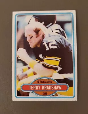 1980 Topps #200 Terry Bradshaw HOF Steelers EX + • $2.70