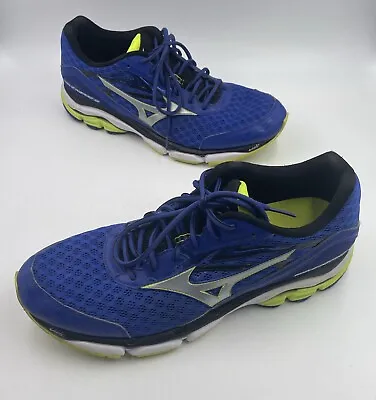 Mizuno Mens Wave Inspire 12 410743 5E73 Blue Running Shoes Sneakers Size 13 • $49.95