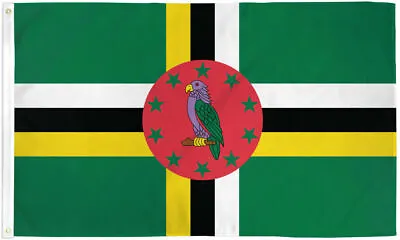Dominica Flag 3x5ft House Flag Dominican Flag 100D FABRIC • $8.88