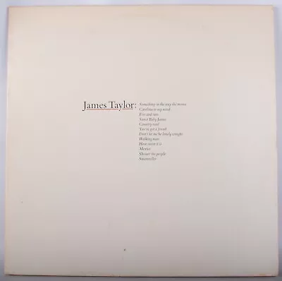 Vtg 1976 James Taylor Greatest Hits Vinyl Record Album LP BSK-3113 Warner WB • $99.99