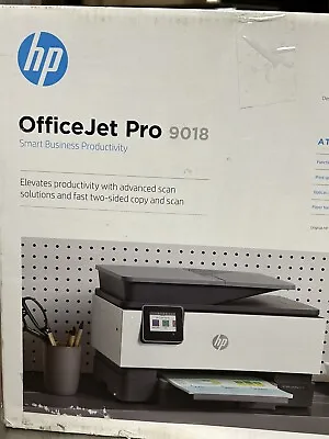 HP Office Jet Pro 9018 Printer All-in-One Wireless Color Inkjet WiFi Direct • $120