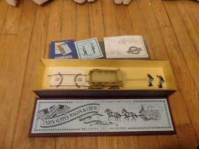 Vintage Britains American Civil War Union Supply Wagon Set #8873 NRFB MIB • $100