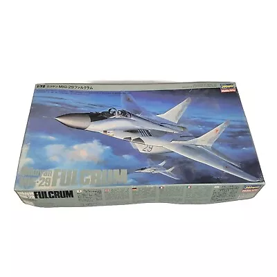 Hasegawa Mikoyan MIG-29 Fulcrum Hobby Plane Model Kit 1/72 Vintage • $28.03